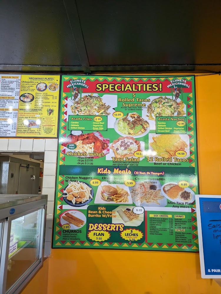 El Jinete Mexican Grill #2 Menu image 3