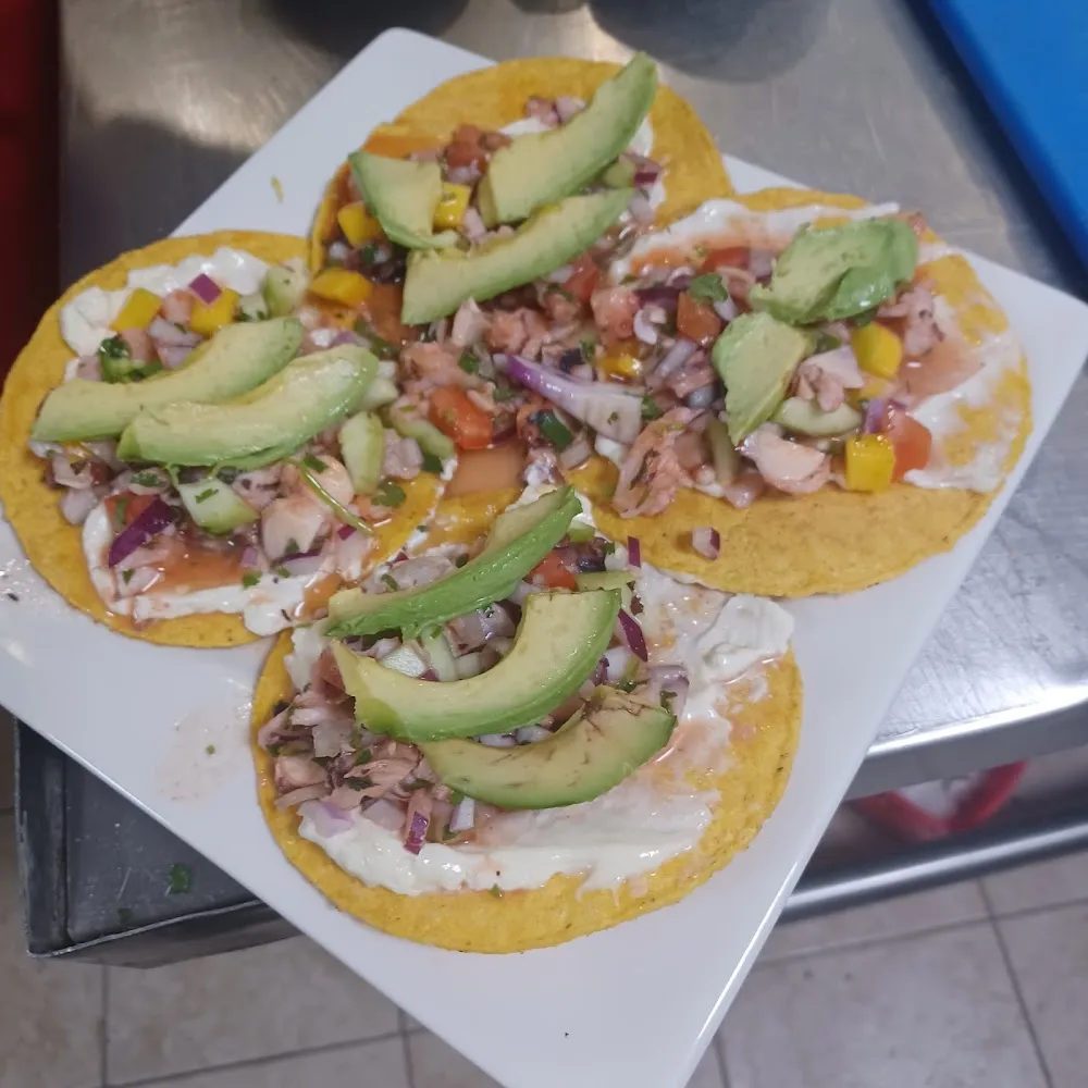Tostadas de Cebiche